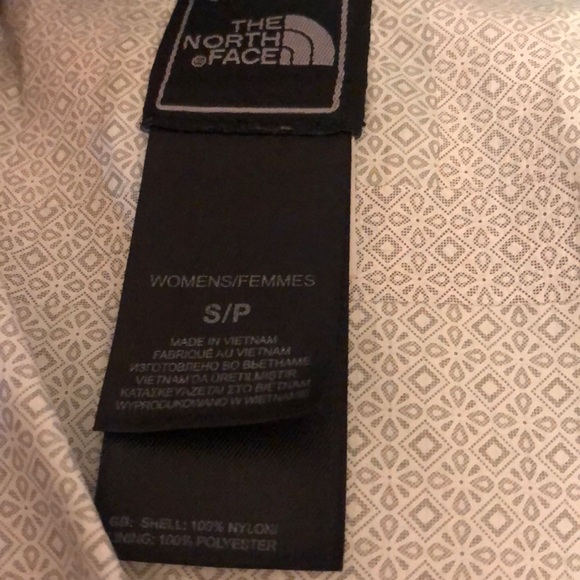 North face turquoise rain jacket - Picture 2 of 2